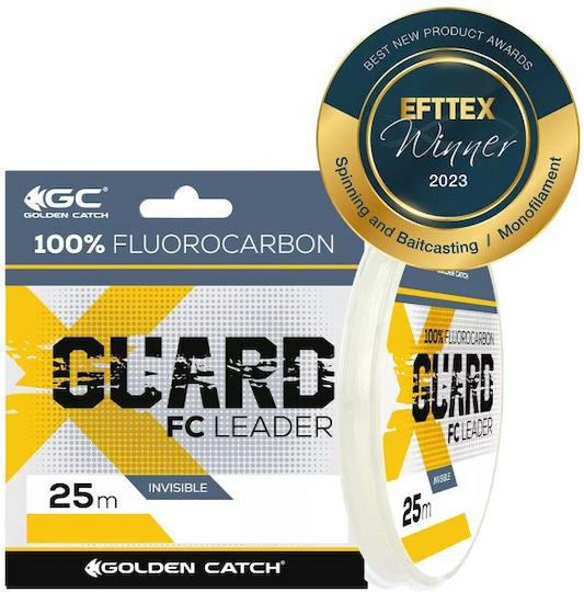Влакно за риболов Golden Catch X-guard Fluorocarbon Leader 25m 0.418mm