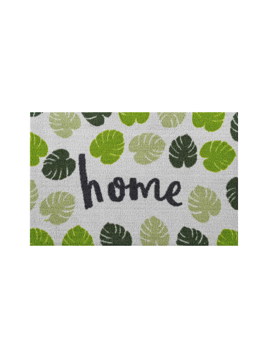 Entrance Mat Anti-slip Green 45x75cm Thickness 5mm