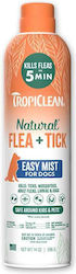 Tropiclean Natural Flea & Tick Easy Mist Spray Dogs Fleas & Ticks Dogs 396ml