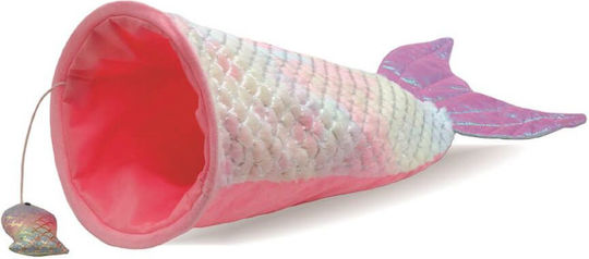 Croci Cat Tunnel Mermaid Fish Toy Sound 50cm Croci 2064151