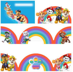 Paw Patrol Regenbogen Einladungen Neu 8 Stück