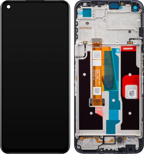 Realme Οθόνη με Μηχανισμό Αφής για Realme Narzo 50, Realme Narzo 8i (Μαύρο)