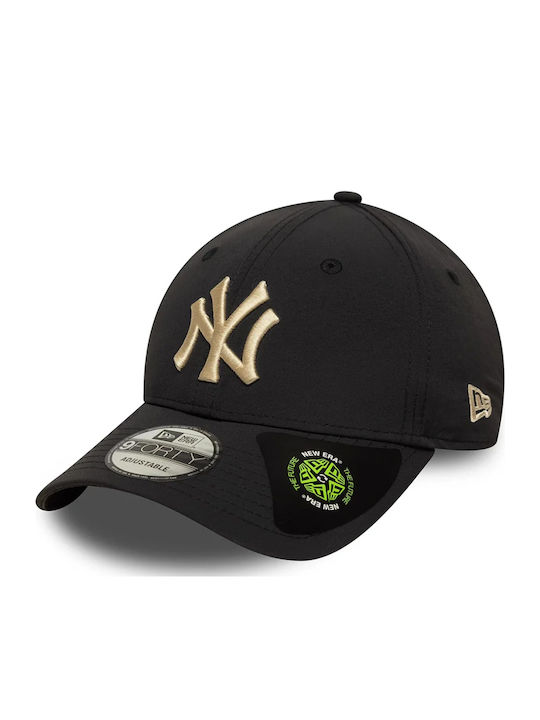 New Era Рециклирана 9forty Шапка Strapback 60667427 Черен Найлон