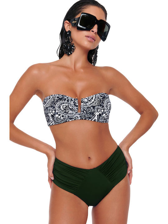 Bluepoint Bikini Slip Ψηλόμεσο Πράσινο