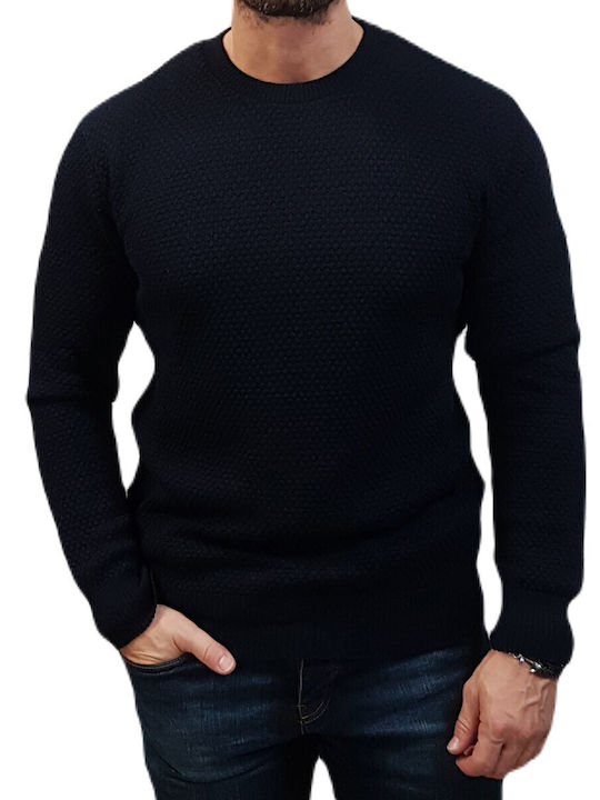 Пуловер с дълъг ръкав Navy, Indigo