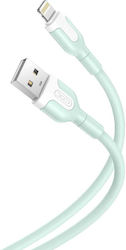 XO Nb156 EP37 Regular USB 2.0 σε micro USB 1m Πράσινο