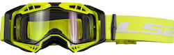 Ls2 Aura Enduro Series Mask Fluo