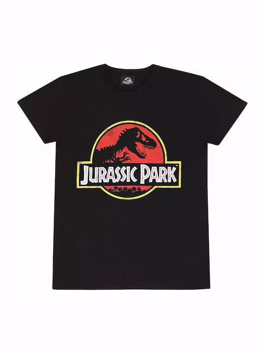 T-shirt Unisex Jurassic Park Classic Logo Jup01106tsb