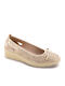 Anatomic Leather Ballerinas Beige