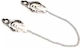 XR Nipple Clamps in Silver Color