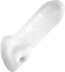 Dream Love Dildo mit Hoden Transparent 14cm