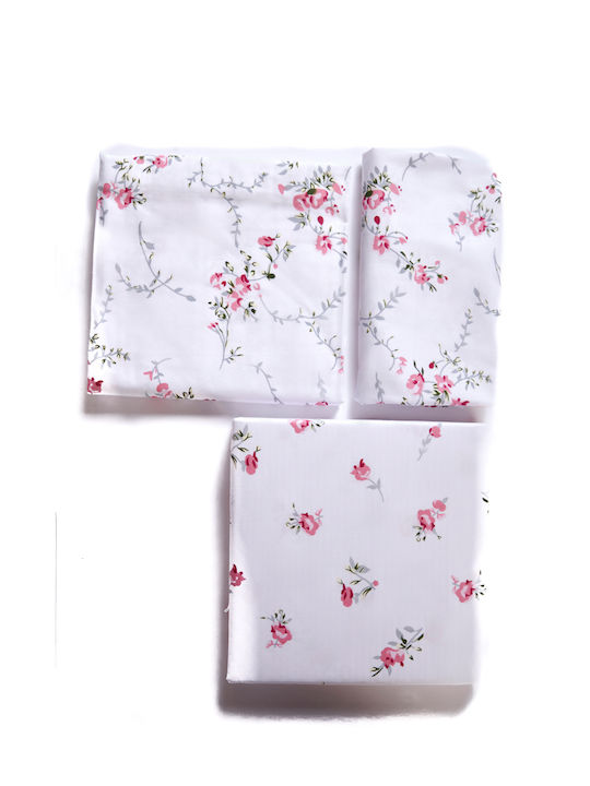 Comfort Σετ Σεντόνια King Size 270x245εκ. Λευκό (4τμχ)