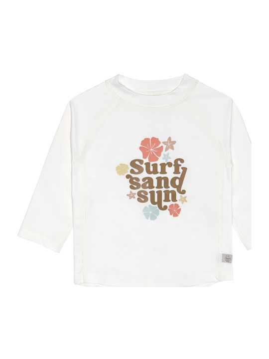 Laessig Kids Swimwear Rashguard with Long Sleeve Sea Salt