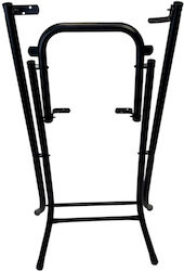 Epiplo-Fos Collapsible Table Stand Metallic Black 47x52x88cm Epiplo-Fos Collapsible Table Stand Metallic Black 47x52x88cm
