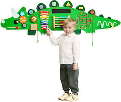 Panou de Activități cu Dinozauri Vevor Panou de Activități Senzoriale 11 Activități Panou de Activități cu Dinozauri Vevor Panou de Activități Senzoriale 11 Activități