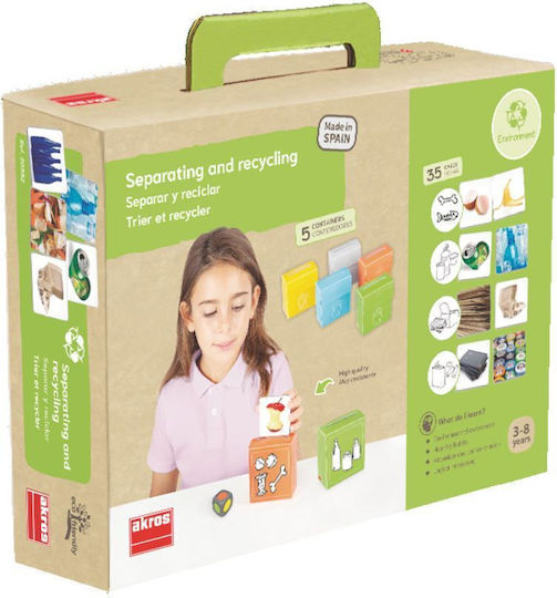 Educational Game Sorting Recycling Waste 3-8 Years 20552