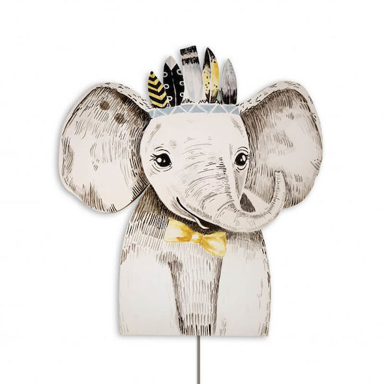 Yapadapadou Wooden Kids Wall Light