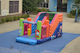 Inflatable Smurfs with Slide for 3-12 Years