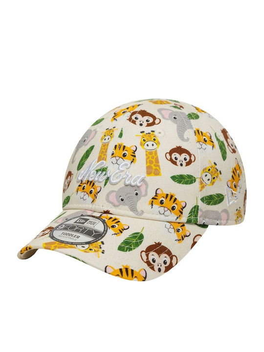 New Era Kids' Hat Jockey Fabric 9forty Beige