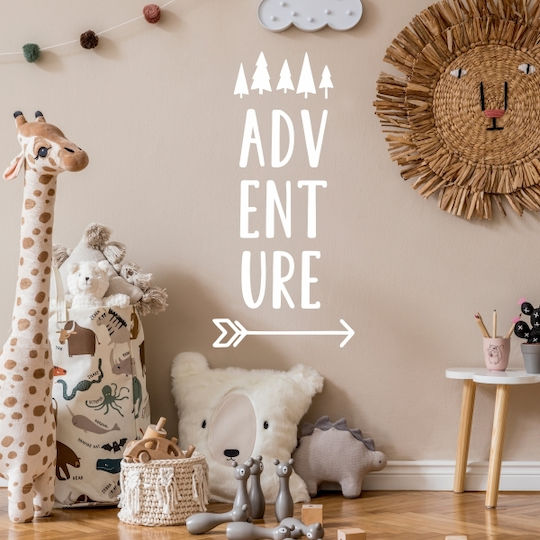 Wall Stickers For Kids Room Adventure 1 Pc. - Golden Yellow