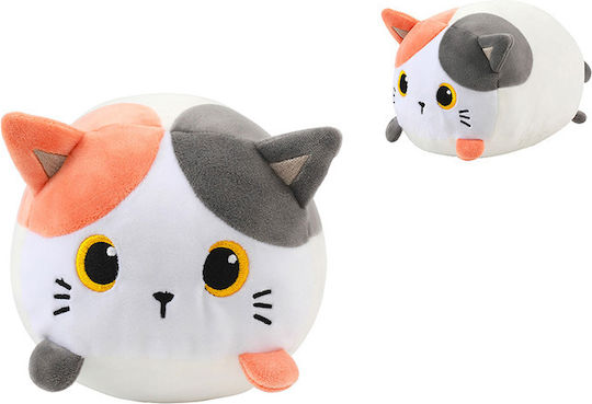 I-total Xl2203b Orange Cat Small Pillow 20x12cm