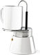 Gsi Outdoors Miniespresso 4 Cup Coffee Maker Polished