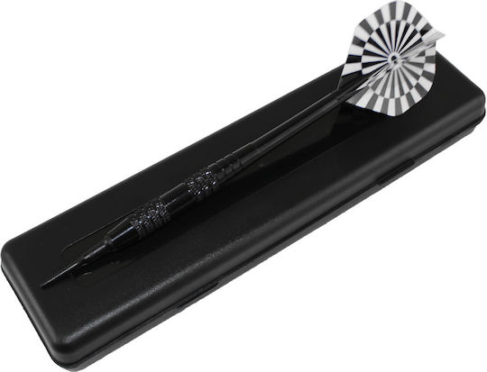 Master Wizard Black Brass Darts 3 Pieces Soft Tip 16g