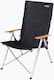 Naturehike Chair Beach Aluminium Black 67x56x96cm