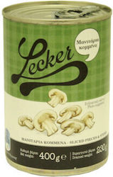 Lecker Sliced Mushrooms 400g