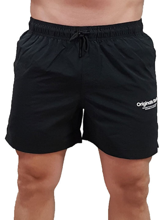 Jack & Jones Herren Badehose Shorts Black, Light Blue