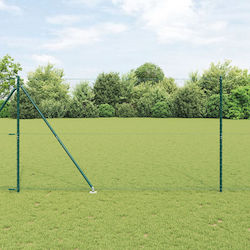 Vidaxl Gard Hexagonal Verde 1,6x25 m Oțel Vidax...