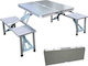 Klappbarer Picknick-Tisch - Aluminium Klappbank