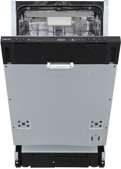 Vollintegrierter Geschirrspüler für 10 Gedecke B45xH82cm
