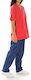 DS Wear Hose & Bluse Set Blau