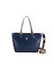 Women's Shopper Shoulder Bag Navy Blue