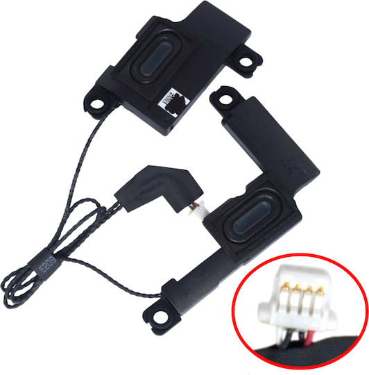 Speaker Set Pair for Laptop Acer Aspire 3 A315-23 A315-23-r59g 3 A315-55 A315-55g 23.hg2n7.001 Hlndn010218000 1mi5zzz017g Isydn190416000 Speakers Left+right Code 1-spkr230