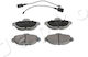 Front Brake Pads Fiat 500 312_ 1.2-Ford Ka 1.2 N Panda 12 500087-481