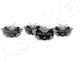 Rear Disc Brake Set Alfa Romeo 1456 146-Fiat Tipo Tempra Bp231770-11368