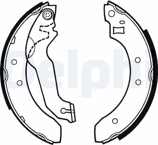Σετ Σιαγωνες Φρενου Ford Escort Gf0217-11371