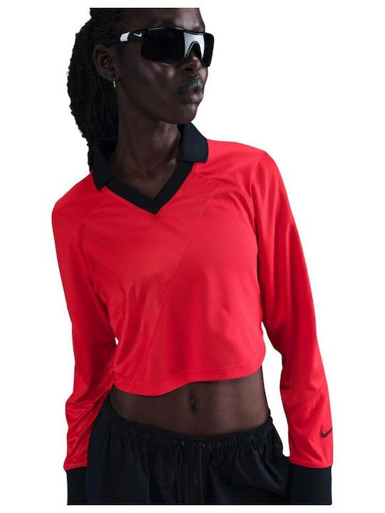 Nike Sportswear Γυναικείο Crop Top Μακρυμάνικο ...