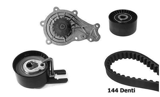 Timing Belt Set + Pump Citroen C1-C2-C3 1.4-Ford Fiesta KBU10052D-109