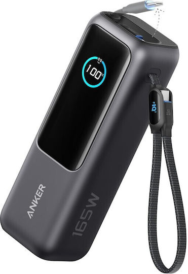 Anker A1695H11 Power Bank 25000mAh 165W με Θύρα USB-A και 2 Θύρες USB-C Power Delivery Γκρι