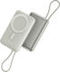 Energea Bazic Fusion Mag MagSafe Power Bank 10000mAh 15W with USB-C Power Delivery / PPS Grey