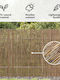 vidaXL Bamboo Fencing with Whole Reed 1.4x5m