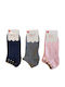 Pamela Γυναικείες Κάλτσες Multicolor 3Pack