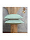 Cokitex Melody Pillowcase Set Oxford Mint 50x70cm.