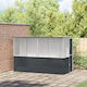 Vidaxl Bird Cage Anthracite 215x78x200 Galvanized Steel Grey