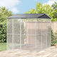 Vidaxl Bird Cage Anthracite 310x227x247 Steel Silver