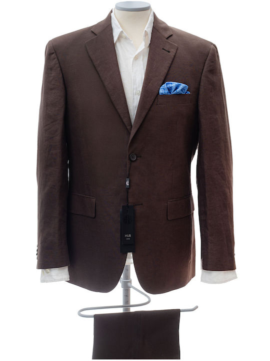 Hub Herrenanzug Brown