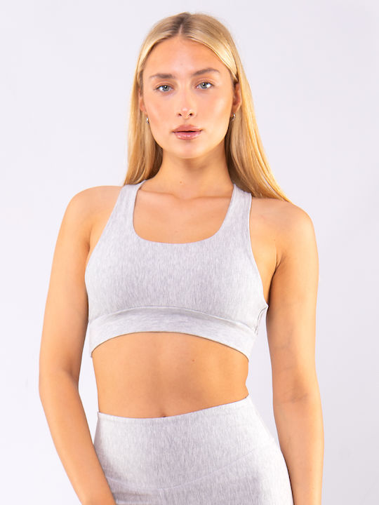 Women's Sports Bra without Padding Grey